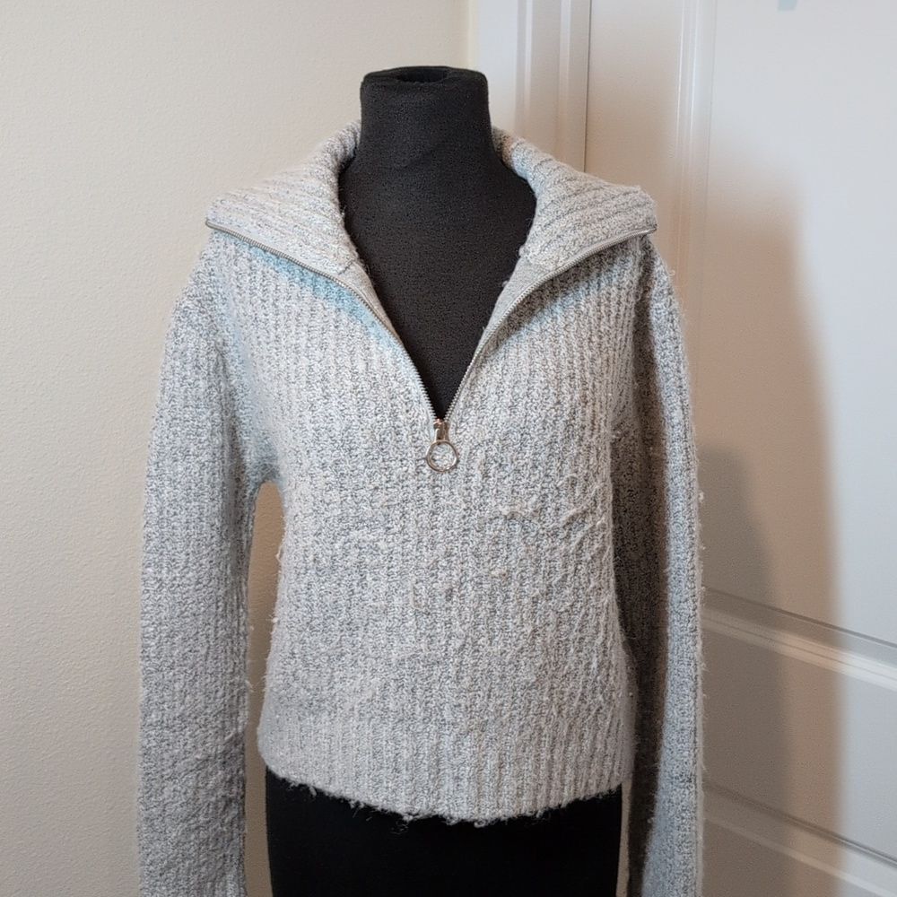 Sincerely Jules Gray Wool Blend Sweater